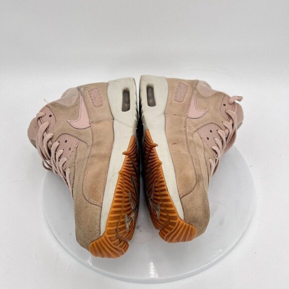 Nike Air Max 90 Ultra 2.0 Women Size 11 924447-201 Particle Beige Suede Shoes - Picture 9 of 14